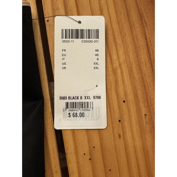 NEW Chantelle Firm Control High Waist Brief Style 3503 Sz XXL Shapewear Black - Picture 4 of 6